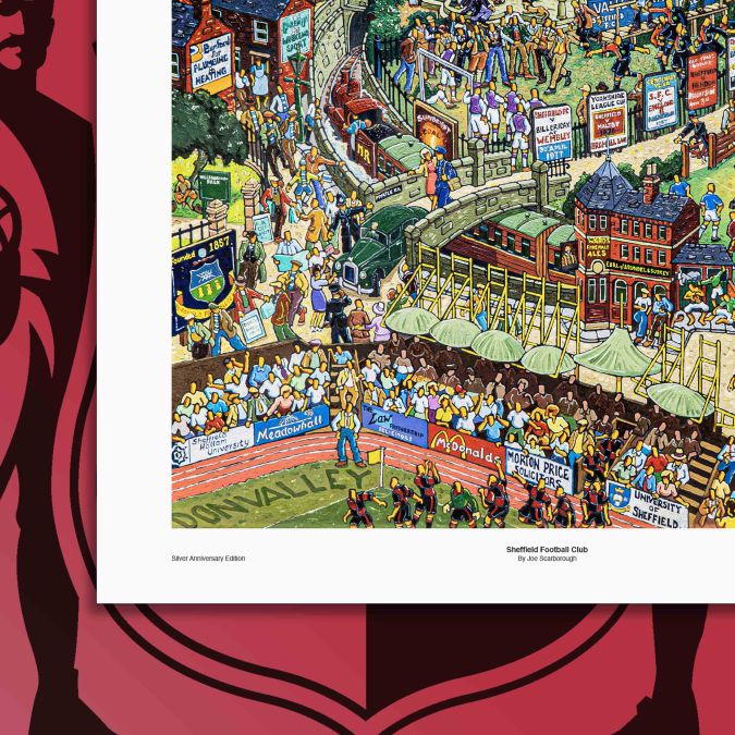 Joe Scarborough - Anniversary Print Edition of 'Sheffield Football Club'