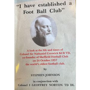 "I have established a Foot Ball Club"